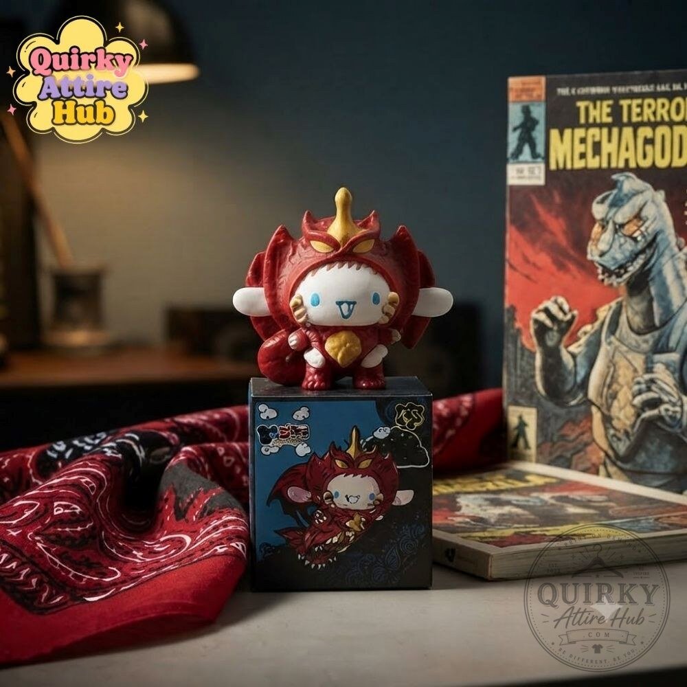Cinnamoroll x Destoroyah Figure Hello Kitty x Godzilla McDonalds Happy Meal Toy Cinnamoroll x Destoroyah x Hello Kitty x Godzilla Happy Meal Toy – image 6 of 8