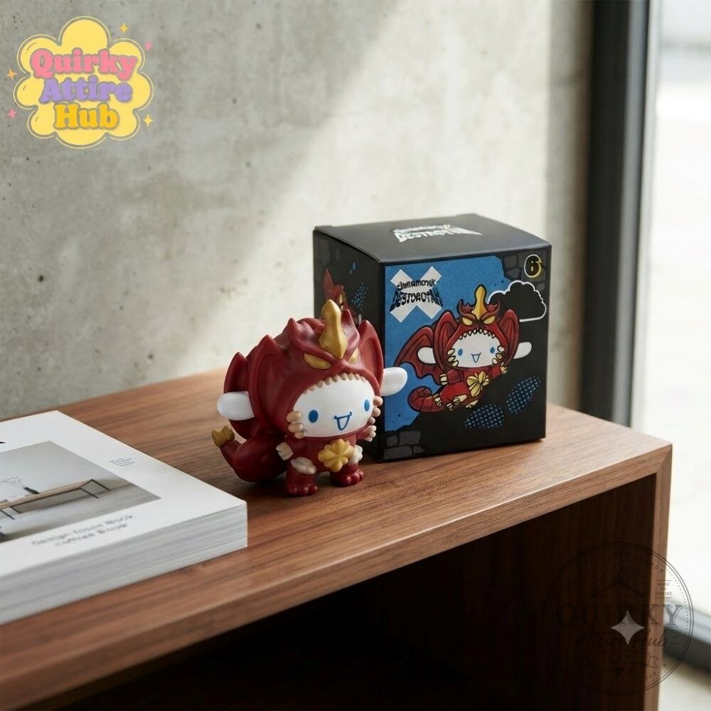 Cinnamoroll x Destoroyah Figure Hello Kitty x Godzilla McDonalds Happy Meal Toy Cinnamoroll x Destoroyah x Hello Kitty x Godzilla Happy Meal Toy – image 7 of 8