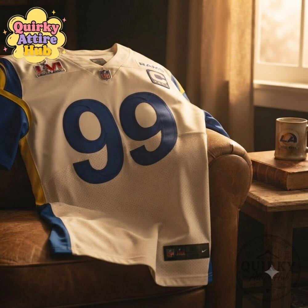 Aaron Donald Los Angeles Rams Nike #99 Game Jersey Football Shirt Aaron Donald Los Angeles Rams Nike #99 Game Football Jersey – image 5 of 8