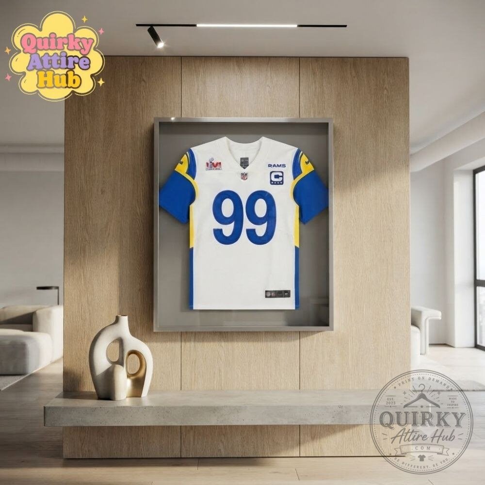 Aaron Donald Los Angeles Rams Nike #99 Game Jersey Football Shirt Aaron Donald Los Angeles Rams Nike #99 Game Football Jersey – image 7 of 8