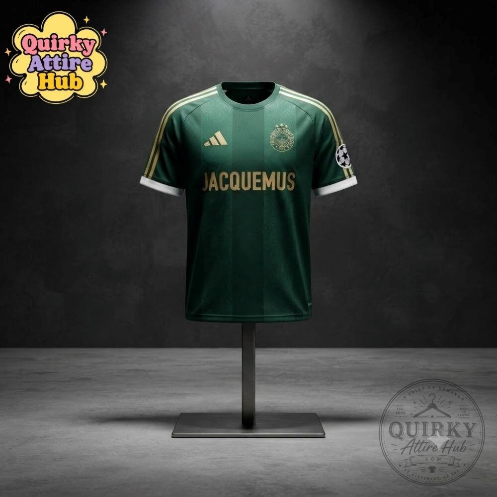Fenerbahce x Jacquemus Dark Green Jersey 2026 Guendouzi Shirt Fenerbahce x Jacquemus Dark Green 2026 Guendouzi Football Jersey – image 8 of 8