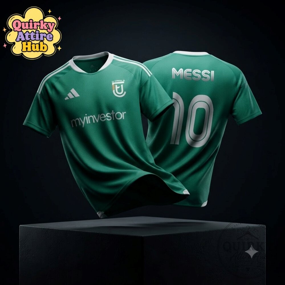Lionel Messi & Sons UE Cornella Jersey 2026 Green Football Shirt Messi & Sons UE Cornella 2026 Green Football Jersey Shirt – image 7 of 8