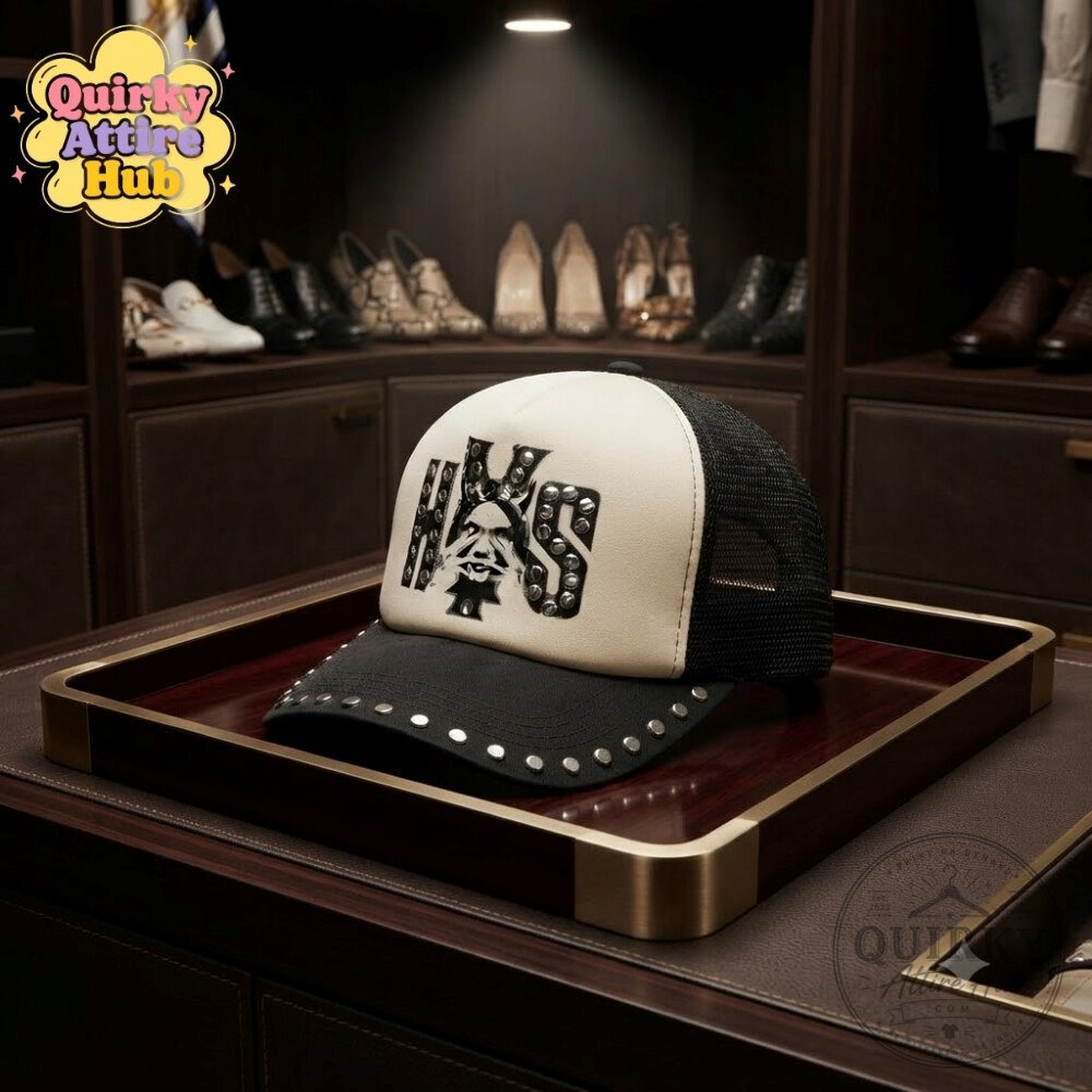 HVS Studded Mesh Trucker Hat 2026 Hysteric Glamour Graphic Cap 15 HVS Studded Mesh Trucker Hat 2026 Hysteric Glamour Graphic Cap