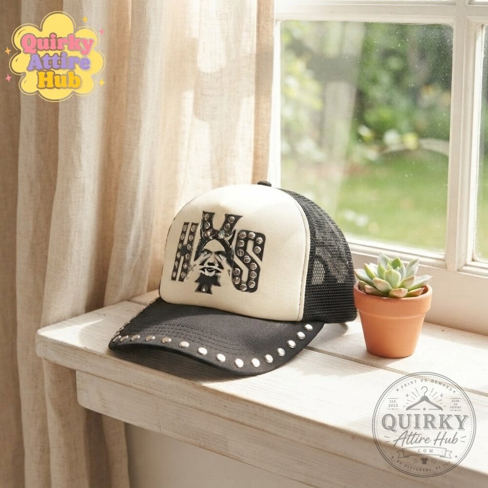 HVS Studded Mesh Trucker Hat 2026 Hysteric Glamour Graphic Cap 18 HVS Studded Mesh Trucker Hat 2026 Hysteric Glamour Graphic Cap