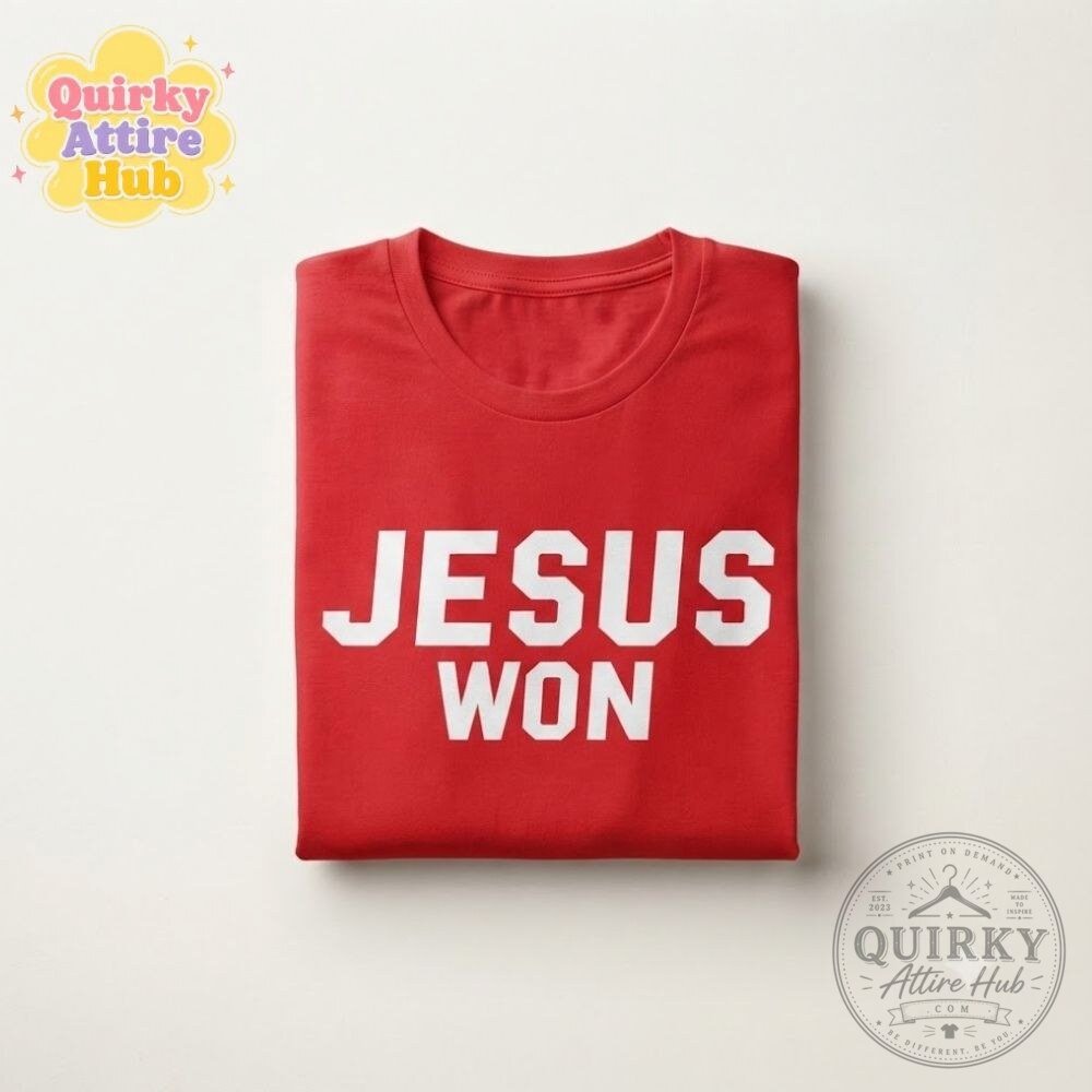 Ohio State Jesus Won Shirt Just Here to Give God Glory Red Tee 19 Ohio State Jesus Won Shirt Just Here to Give God Glory Red Tee