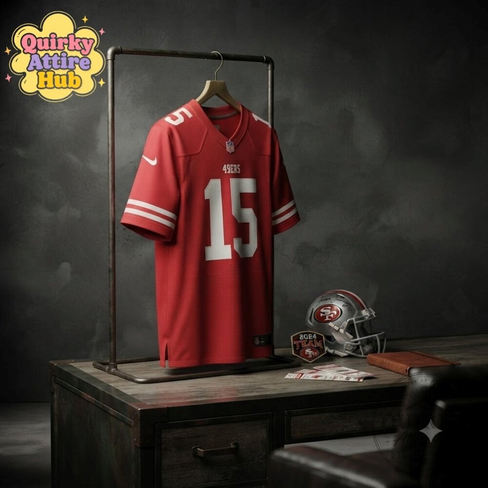 DeZhaun Stribling #15 San Francisco 49ers Jersey Scarlet NFL Football Fan Shirt DeZhaun Stribling #15 49ers Scarlet NFL Football Fan Jersey – image 7 of 8