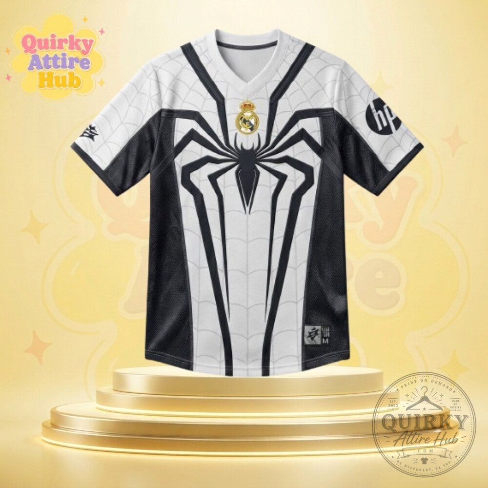 Spider-Man x Real Madrid Brand New Day Special Edition Soccer Jersey 13 Spider-Man x Real Madrid Brand New Day Jersey Special Edition Soccer Shirt