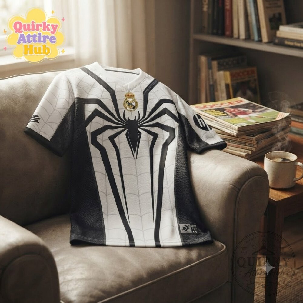 Spider-Man x Real Madrid Brand New Day Jersey Special Edition Soccer Shirt Spider-Man x Real Madrid Brand New Day Special Edition Soccer Jersey – image 4 of 9