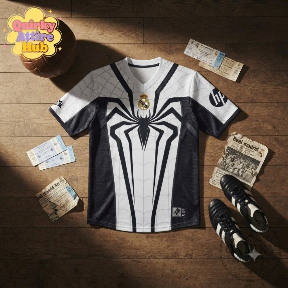 Spider-Man x Real Madrid Brand New Day Jersey Special Edition Soccer Shirt Spider-Man x Real Madrid Brand New Day Special Edition Soccer Jersey – image 6 of 9