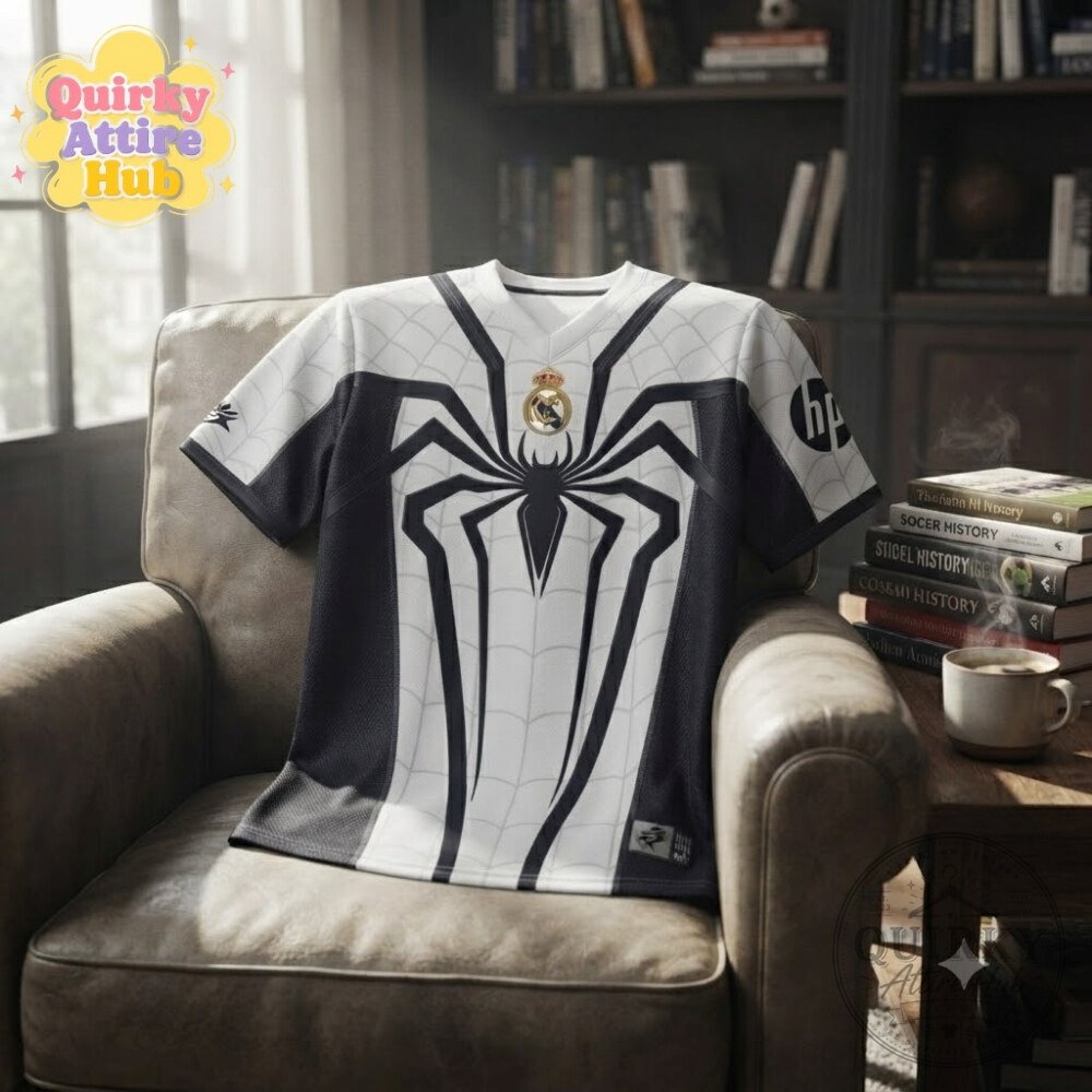 Spider-Man x Real Madrid Brand New Day Jersey Special Edition Soccer Shirt Spider-Man x Real Madrid Brand New Day Special Edition Soccer Jersey – image 9 of 9