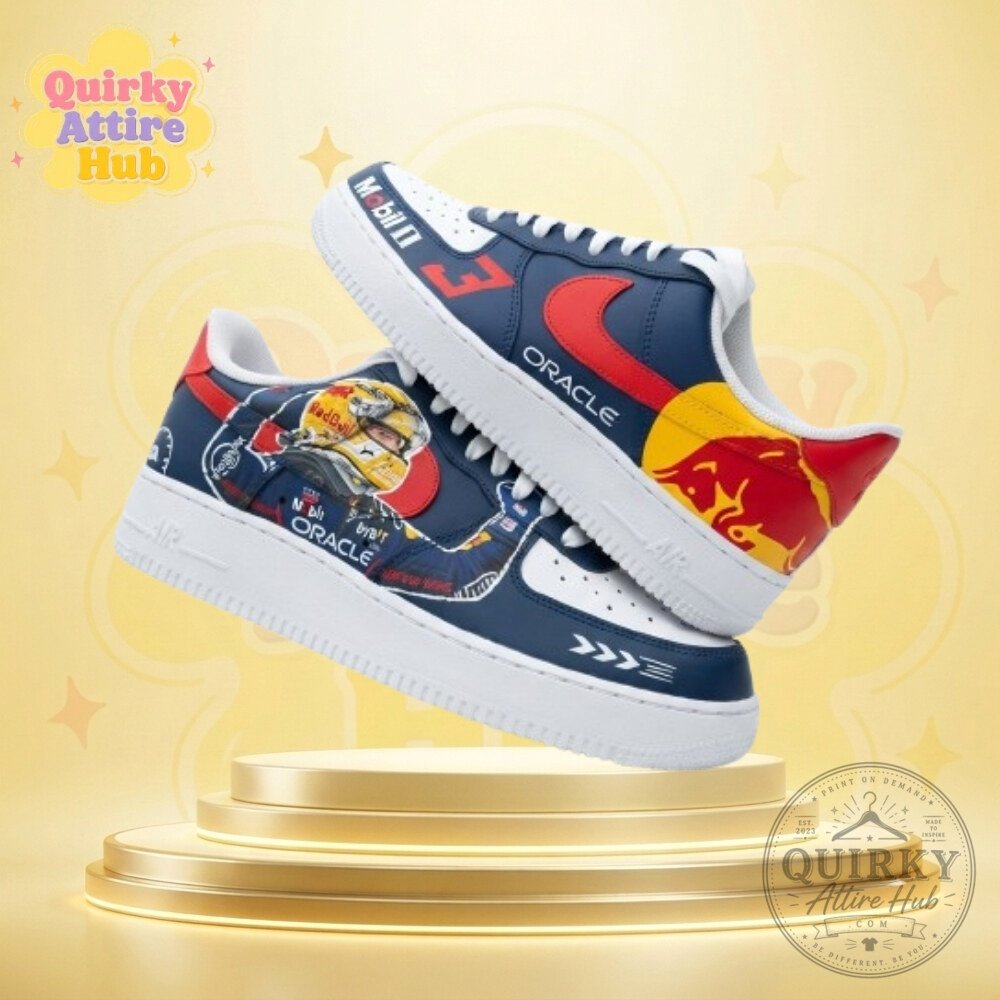 Red Bull x Max Verstappen Dutch GP 2026 Nike Air Force 1 Shoes Custom