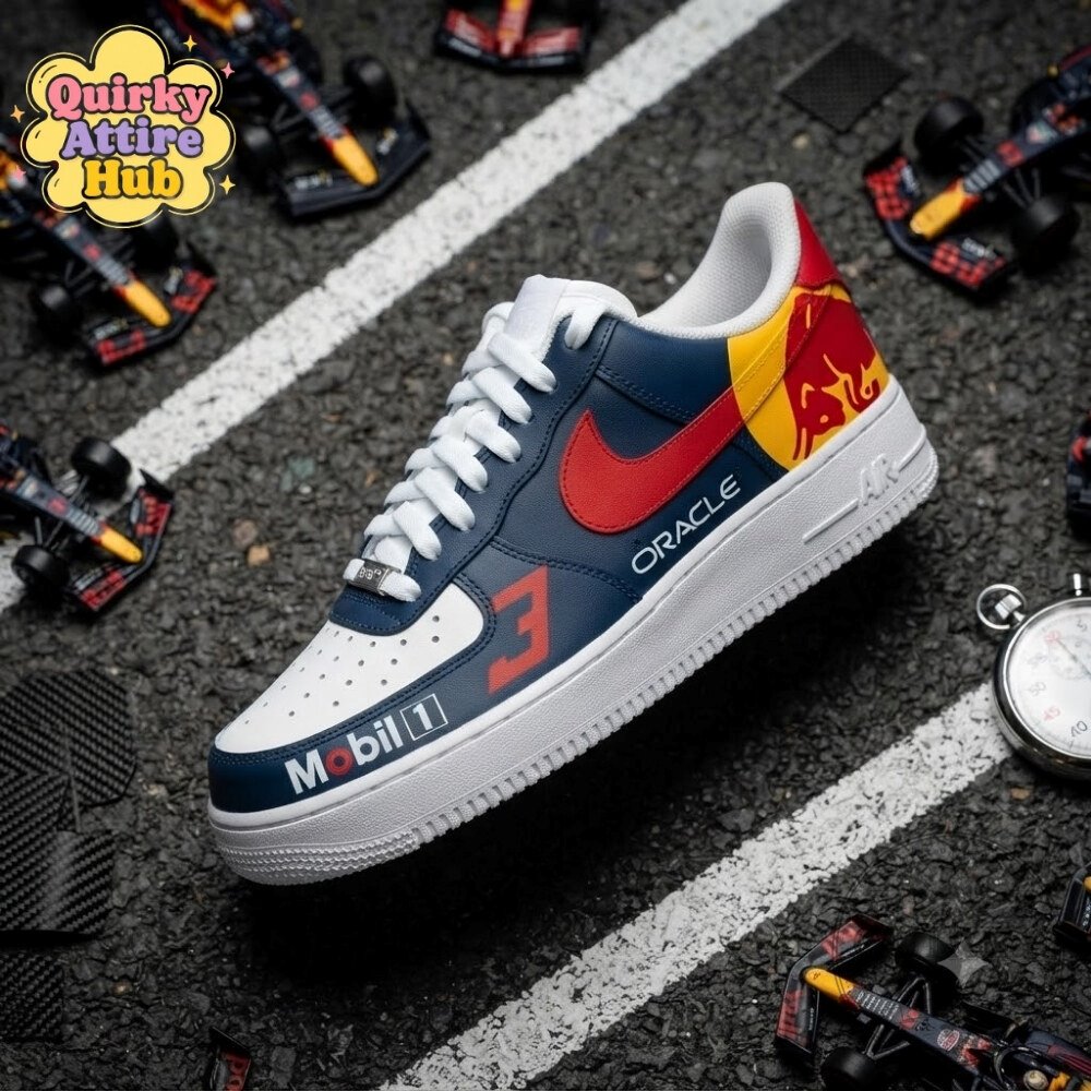 Red Bull x Max Verstappen Dutch GP 2026 Nike Air Force 1 Shoes Custom 22 Red Bull x Max Verstappen Dutch GP 2026 Nike Air Force 1 Shoes Custom