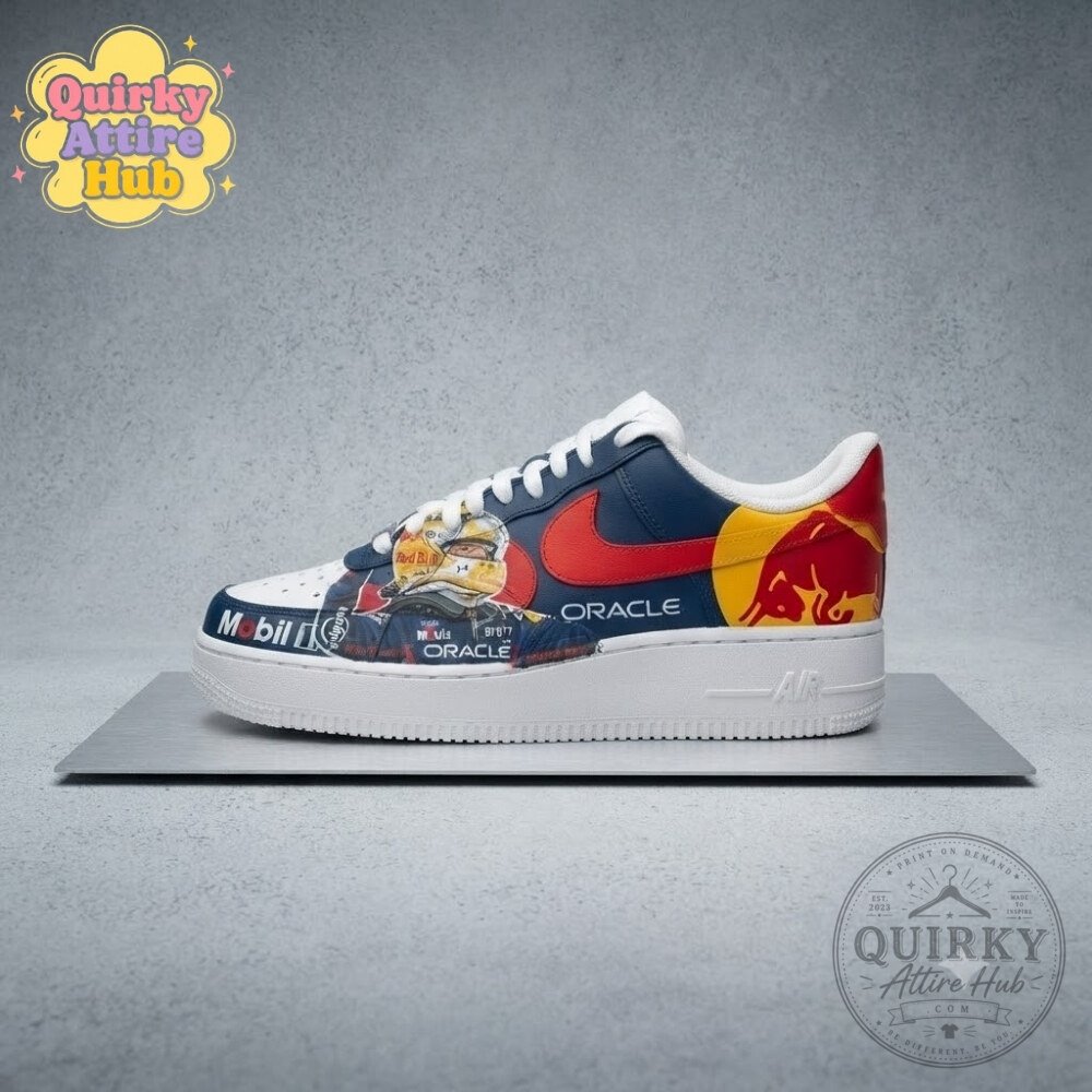 Red Bull x Max Verstappen Dutch GP 2026 Nike Air Force 1 Shoes Custom 23 Red Bull x Max Verstappen Dutch GP 2026 Nike Air Force 1 Shoes Custom