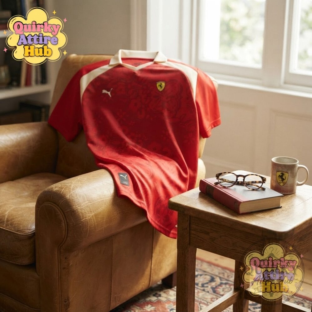 PUMA Scuderia Ferrari Singapore Edition Jersey 2026 Red F1 Racing Shirt PUMA Scuderia Ferrari Singapore 2026 Red F1 Racing Jersey – image 2 of 6