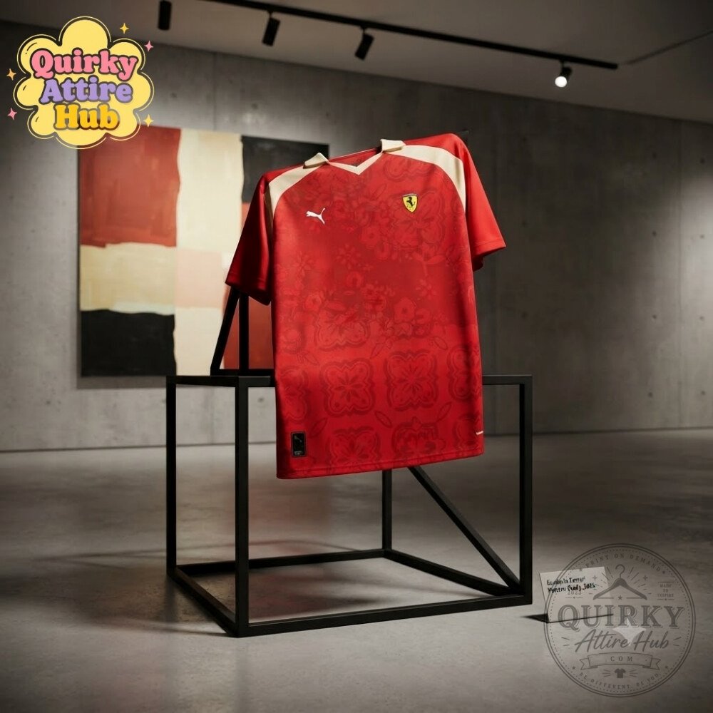 PUMA Scuderia Ferrari Singapore Edition Jersey 2026 Red F1 Racing Shirt PUMA Scuderia Ferrari Singapore 2026 Red F1 Racing Jersey – image 6 of 6