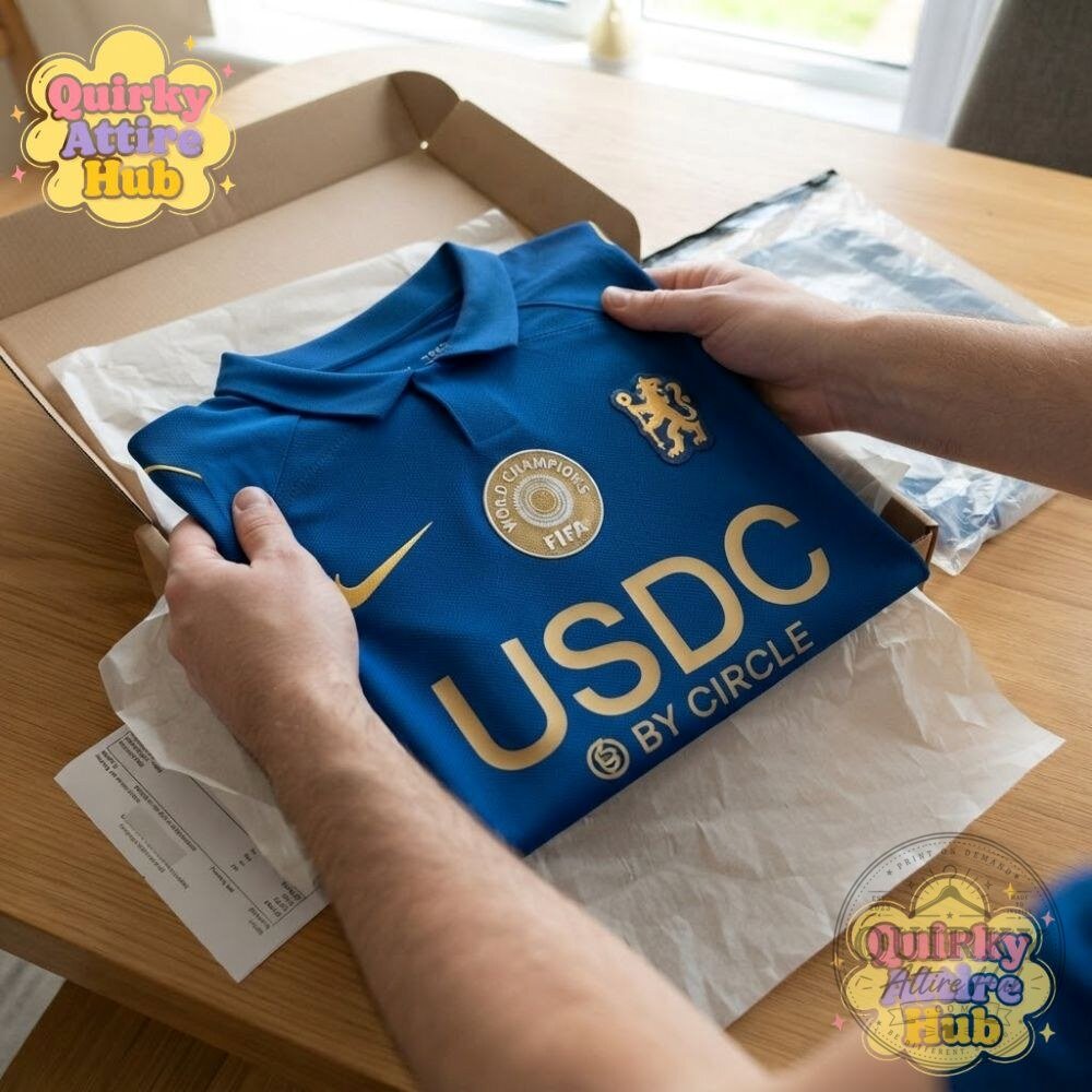 Chelsea 2026-27 Front Shirt Sponsor Jersey V-Neck Polo Soccer Shirt 12 Chelsea 2026-27 Front Shirt Sponsor Jersey V-Neck Polo Soccer Shirt