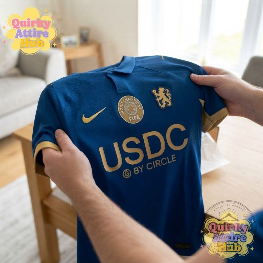 Chelsea 2026-27 Front Shirt Sponsor Jersey V-Neck Polo Soccer Shirt 13 Chelsea 2026-27 Front Shirt Sponsor Jersey V-Neck Polo Soccer Shirt