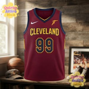 Jae Crowder Cleveland Cavaliers 99 Nike Connect Jersey Wine Red Basketball Shirt 5
