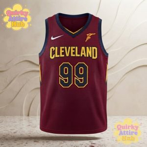 Jae Crowder Cleveland Cavaliers 99 Nike Connect Jersey Wine Red Basketball Shirt 6