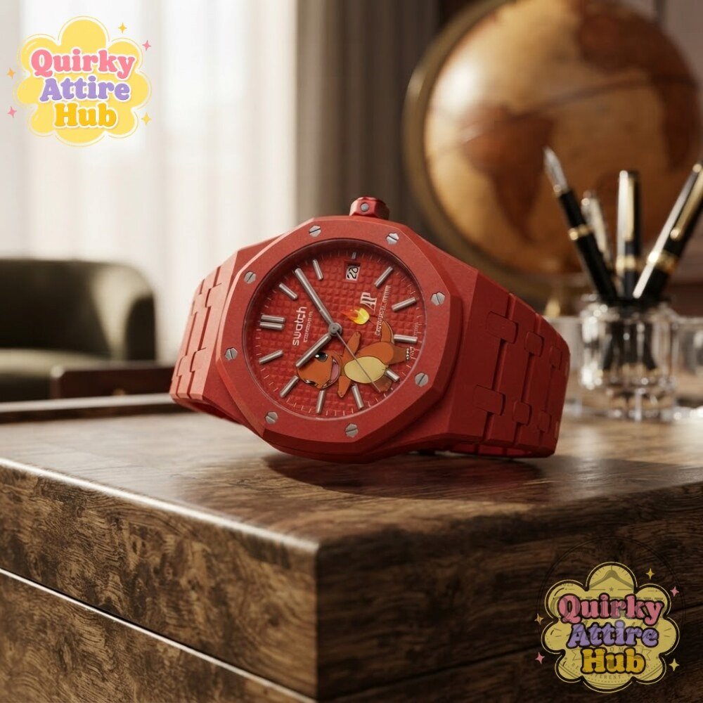 Pokémon x Swatch Audemars Piguet Style Watch 2026 Charmander Bulbasaur Squirtle Pikachu Gengar 19 Pokemon x Swatch Audemars Piguet Style Watch 2026 Charmander Bulbasaur Squirtle Pikachu Gengar