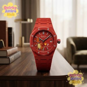 Pokemon x Swatch Audemars Piguet Style Watch 2026 Charmander Bulbasaur Squirtle Pikachu Gengar 14