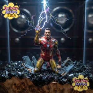 Iron Man Resin Lamp Mark 85 I Am Iron Man Marvel Epoxy Collectible 10