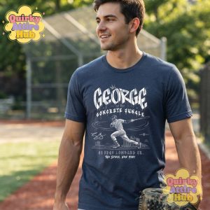 George Of The Concrete Jungle T Shirt George Lombard Jr. Yankees Baseball Shirt 2