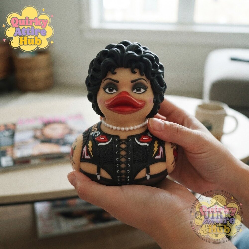 Rocky Horror Frank-N-Furter Duck Tim Curry Dr. Frank-N-Furter Memorial 1946–2026 Rocky Horror Frank-N-Furter Duck - Tim Curry Memorial 1946–2026 – image 2 of 8
