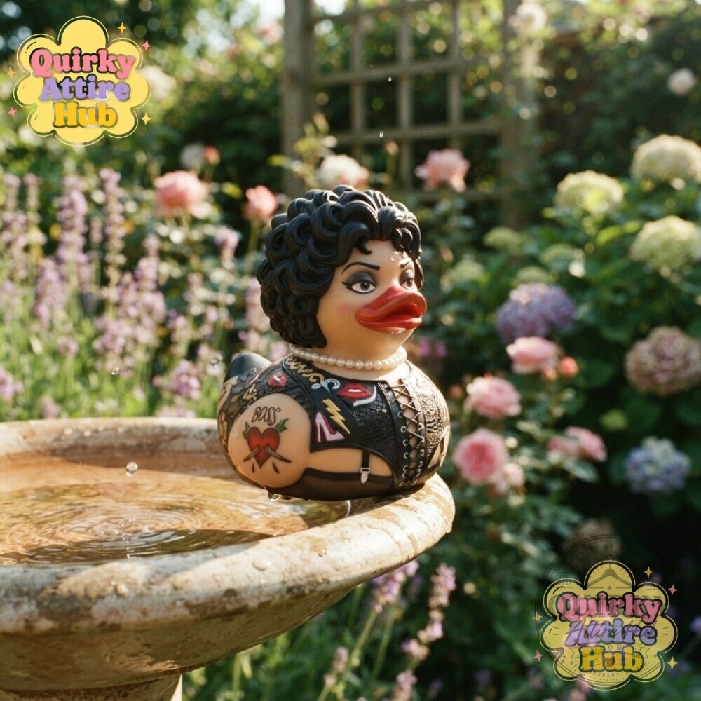 Rocky Horror Frank-N-Furter Duck Tim Curry Dr. Frank-N-Furter Memorial 1946–2026 Rocky Horror Frank-N-Furter Duck - Tim Curry Memorial 1946–2026 – image 3 of 8