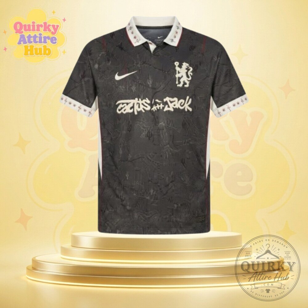 Chelsea x Nike x Cactus Jack Relic of Utopia Concept Jersey Fan-Made Football Shirt