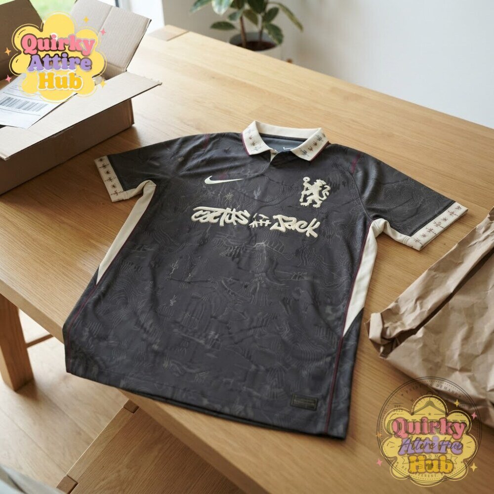 Chelsea x Nike x Cactus Jack Relic of Utopia Concept Jersey Fan-Made Football Shirt 10 Chelsea x Nike x Cactus Jack Relic of Utopia Concept Jersey Fan-Made Football Shirt