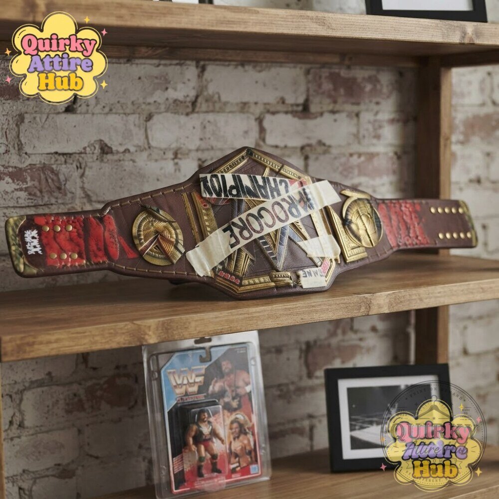 WWE x Cactus Jack Travis Scott Hardcore Championship Replica Title Belt WrestleMania 41 13 WWE x Cactus Jack Travis Scott Hardcore Championship Replica Title Belt WrestleMania 41