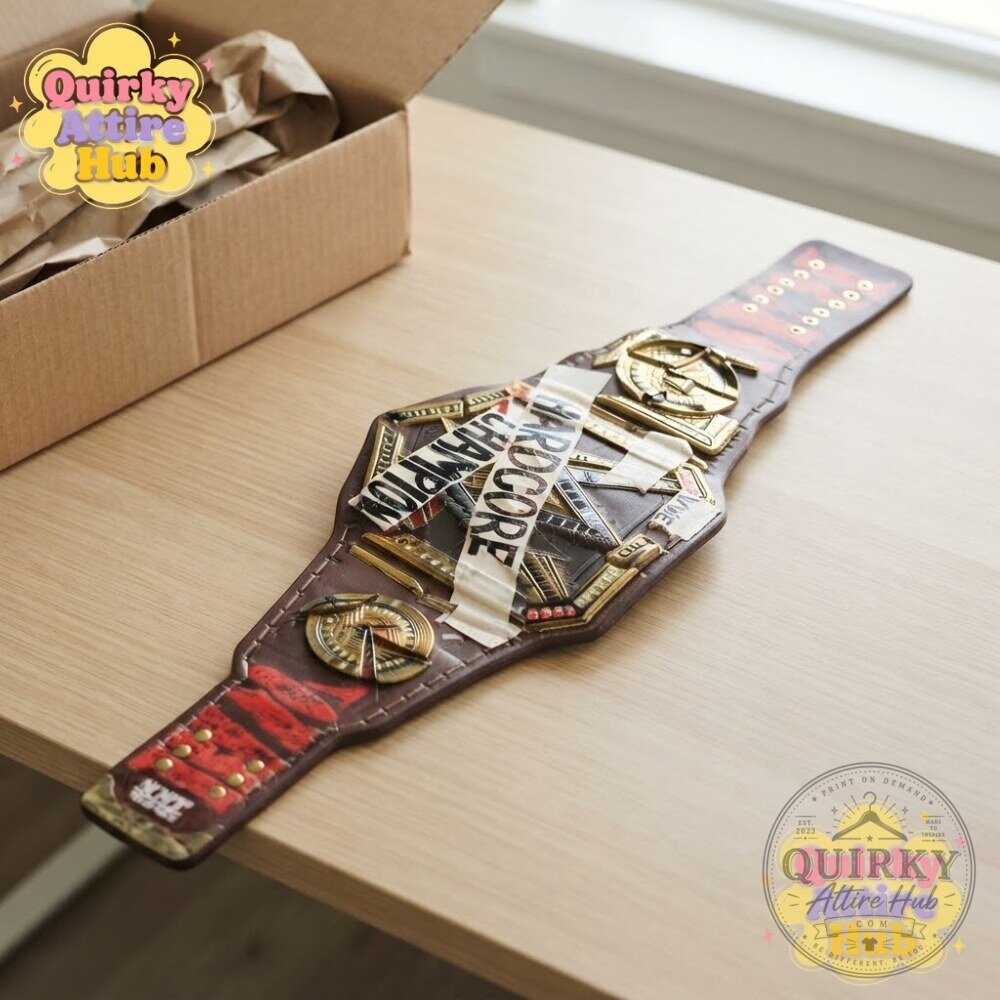 WWE x Cactus Jack Travis Scott Hardcore Championship Replica Title Belt WrestleMania 41 15 WWE x Cactus Jack Travis Scott Hardcore Championship Replica Title Belt WrestleMania 41