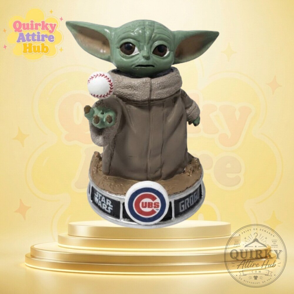Chicago Cubs Star Wars Grogu Bobblehead 2026 Mandalorian Giveaway Collectible