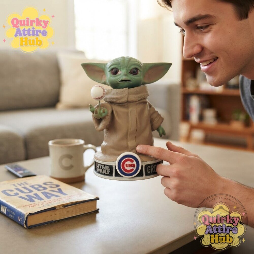 Chicago Cubs Star Wars Grogu Bobblehead 2026 Mandalorian Giveaway Collectible 11 Chicago Cubs Star Wars Grogu Bobblehead 2026 Mandalorian Giveaway Collectible
