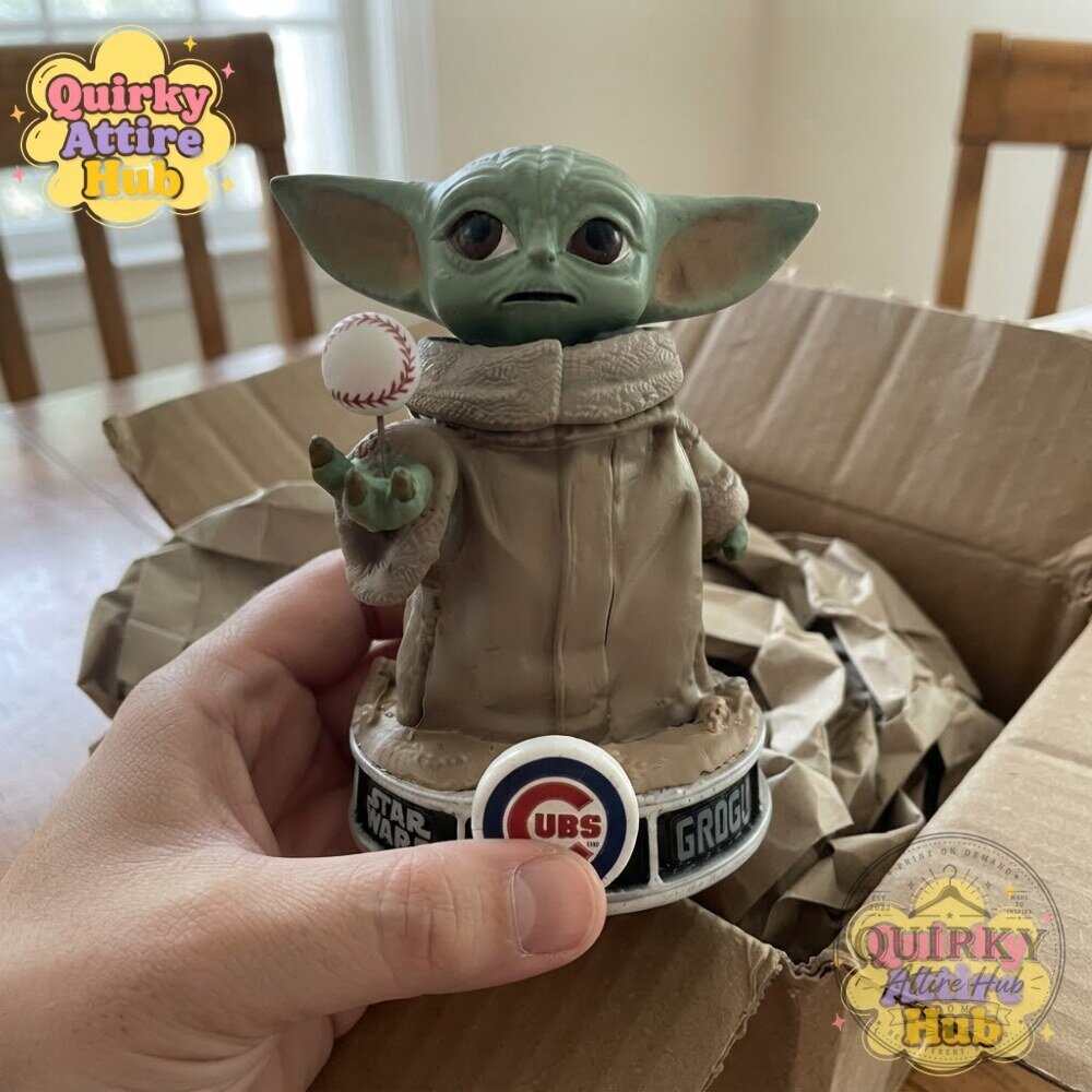 Chicago Cubs Star Wars Grogu Bobblehead 2026 Mandalorian Giveaway Collectible 12 Chicago Cubs Star Wars Grogu Bobblehead 2026 Mandalorian Giveaway Collectible