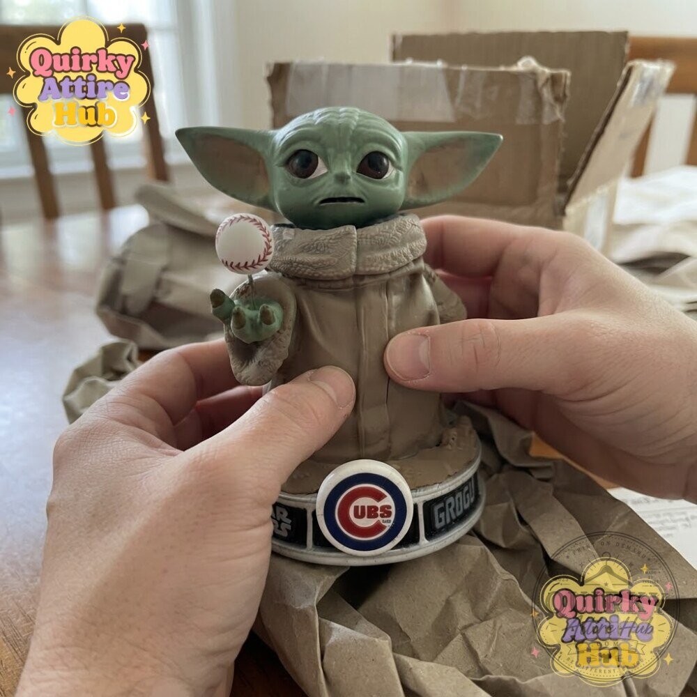 Chicago Cubs Star Wars Grogu Bobblehead 2026 Mandalorian Giveaway Collectible 13 Chicago Cubs Star Wars Grogu Bobblehead 2026 Mandalorian Giveaway Collectible