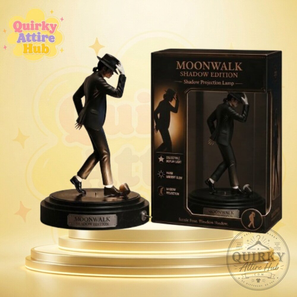 Michael Jackson Moonwalk Projection Lamp Iconic Dance Collectible Light