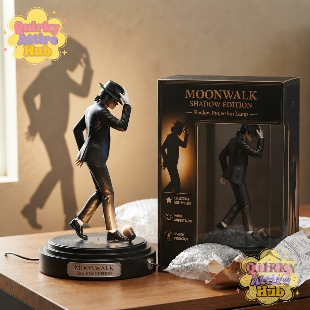 Michael Jackson Moonwalk Projection Lamp Iconic Dance Collectible Light Michael Jackson Moonwalk Projector Lamp - Iconic Dance Light – image 2 of 8