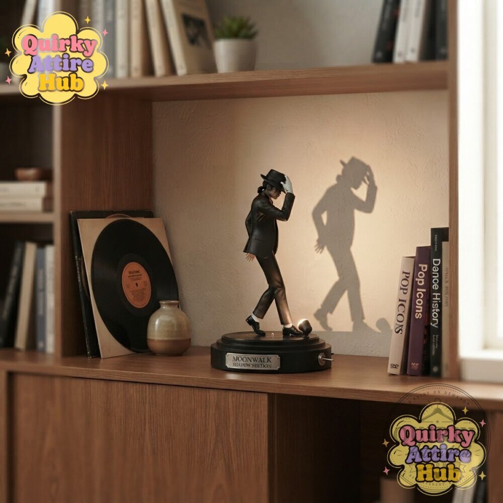 Michael Jackson Moonwalk Projection Lamp Iconic Dance Collectible Light Michael Jackson Moonwalk Projector Lamp - Iconic Dance Light – image 5 of 8