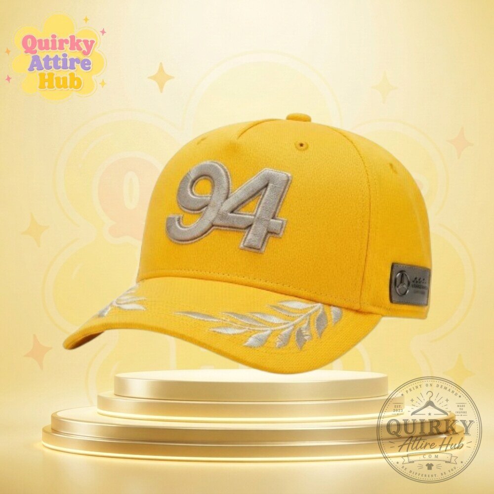 Adidas x Bad Bunny x Mercedes-AMG F1 Racing Cap Collegiate Gold 94 Hat