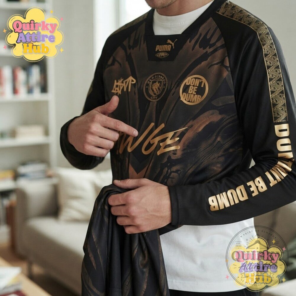 PUMA x A$AP Rocky Manchester City Limited Edition Jersey Black Gold