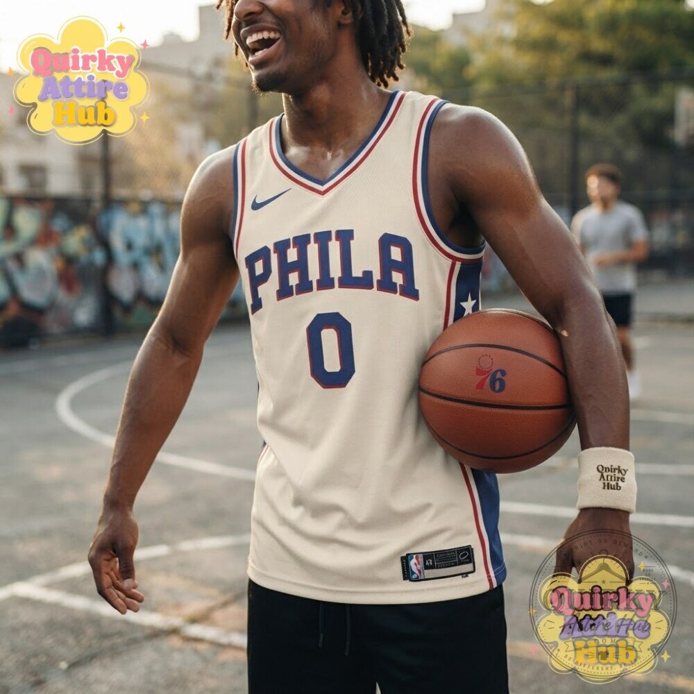 "Get Your Tyrese Maxey 76ers Jersey: Official PHILA #0 Edition" 6 Tyrese Maxey Philadelphia 76ers Association Edition Jersey PHILA #0