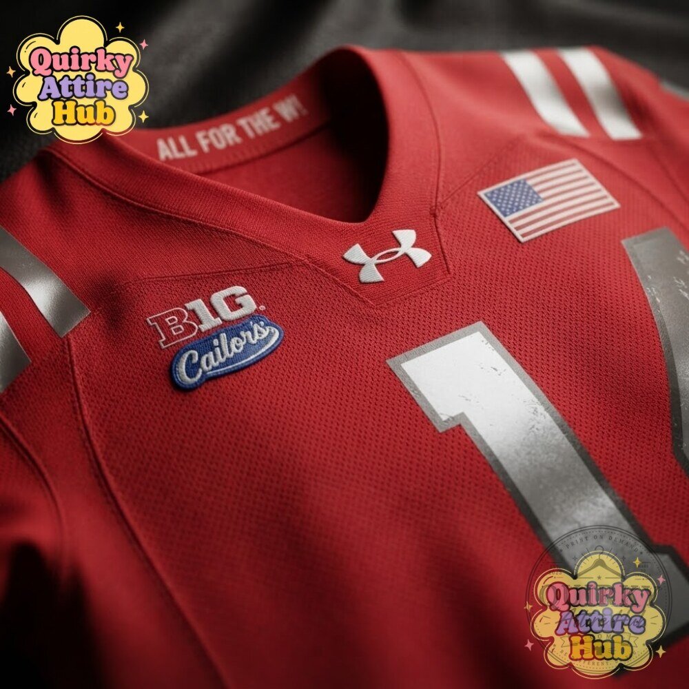 "Buy Wisconsin Badgers 2026 Lambeau Alternate Jersey for Notre Dame" 5 Wisconsin Badgers 2026 Lambeau Alternate Football Jersey Notre Dame