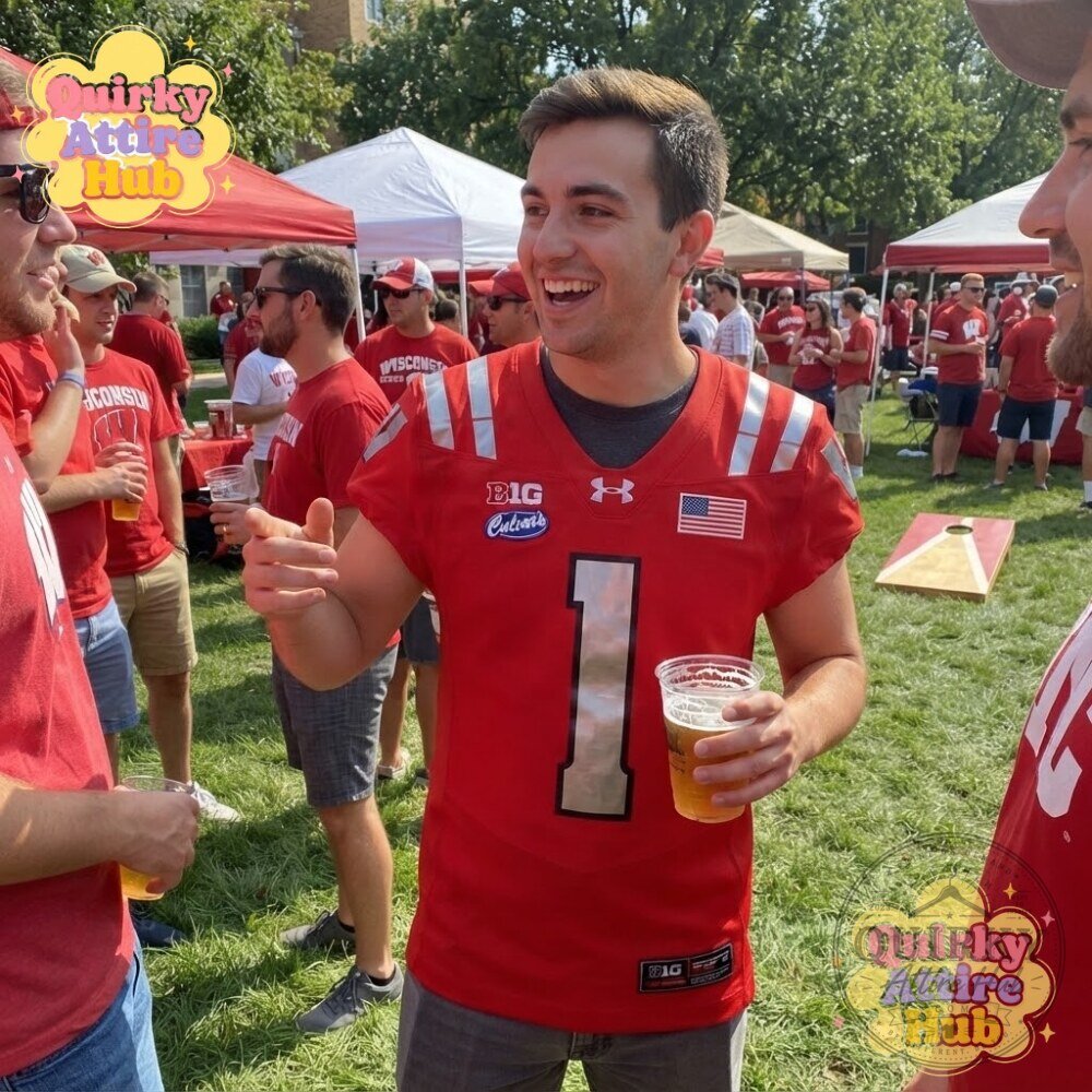"Buy Wisconsin Badgers 2026 Lambeau Alternate Jersey for Notre Dame" 6 Wisconsin Badgers 2026 Lambeau Alternate Football Jersey Notre Dame