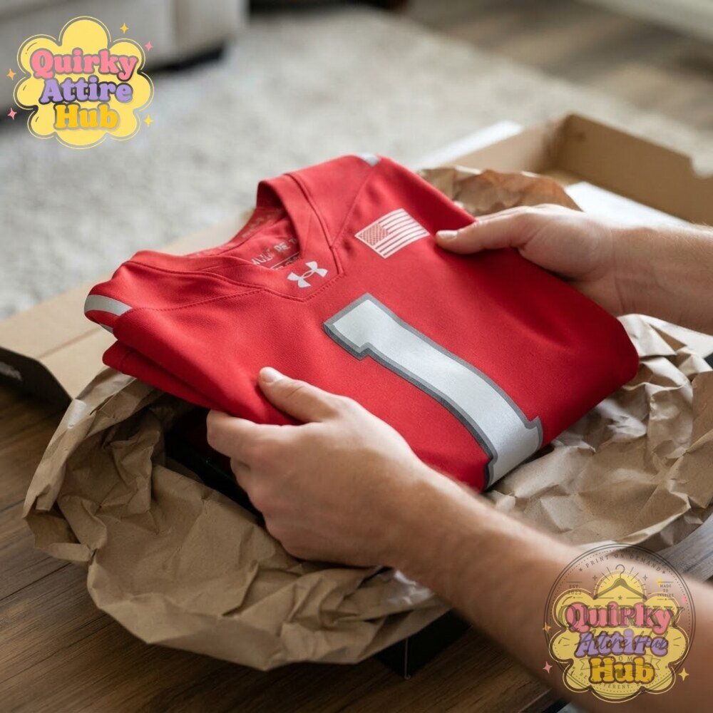 "Shop 2026 Under Armour Wisconsin Badgers Jersey: Lambeau Field Red" 5 Under Armour Wisconsin Badgers 2026 Lambeau Field Collection Jersey Red