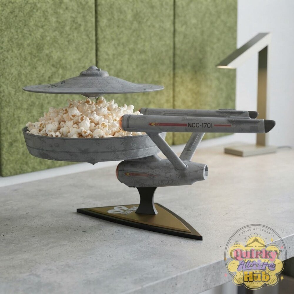 Star Trek 60th Anniversary USS Enterprise NCC-1701 Popcorn Bucket Collectible 2026 Star Trek 60th Anniversary USS Enterprise NCC-1701 Popcorn Bucket 2026 – image 3 of 8