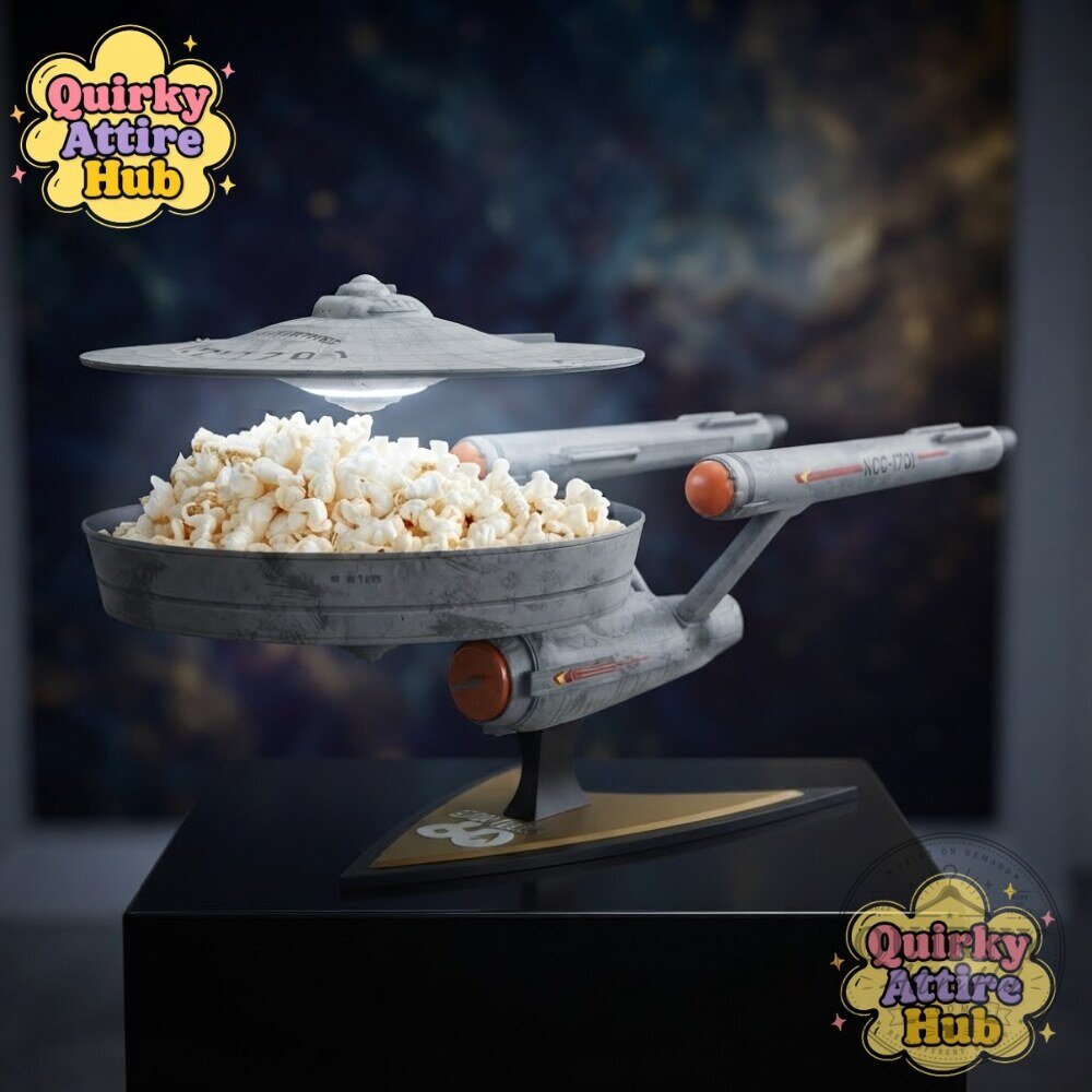 Star Trek 60th Anniversary USS Enterprise NCC-1701 Popcorn Bucket Collectible 2026 Star Trek 60th Anniversary USS Enterprise NCC-1701 Popcorn Bucket 2026 – image 8 of 8