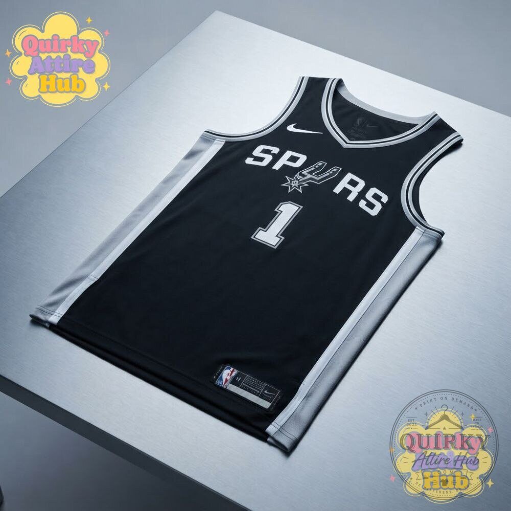 Victor Wembanyama San Antonio Spurs Autographed Black Nike Icon Edition Jersey 16 Victor Wembanyama San Antonio Spurs Autographed Black Nike Icon Edition Jersey