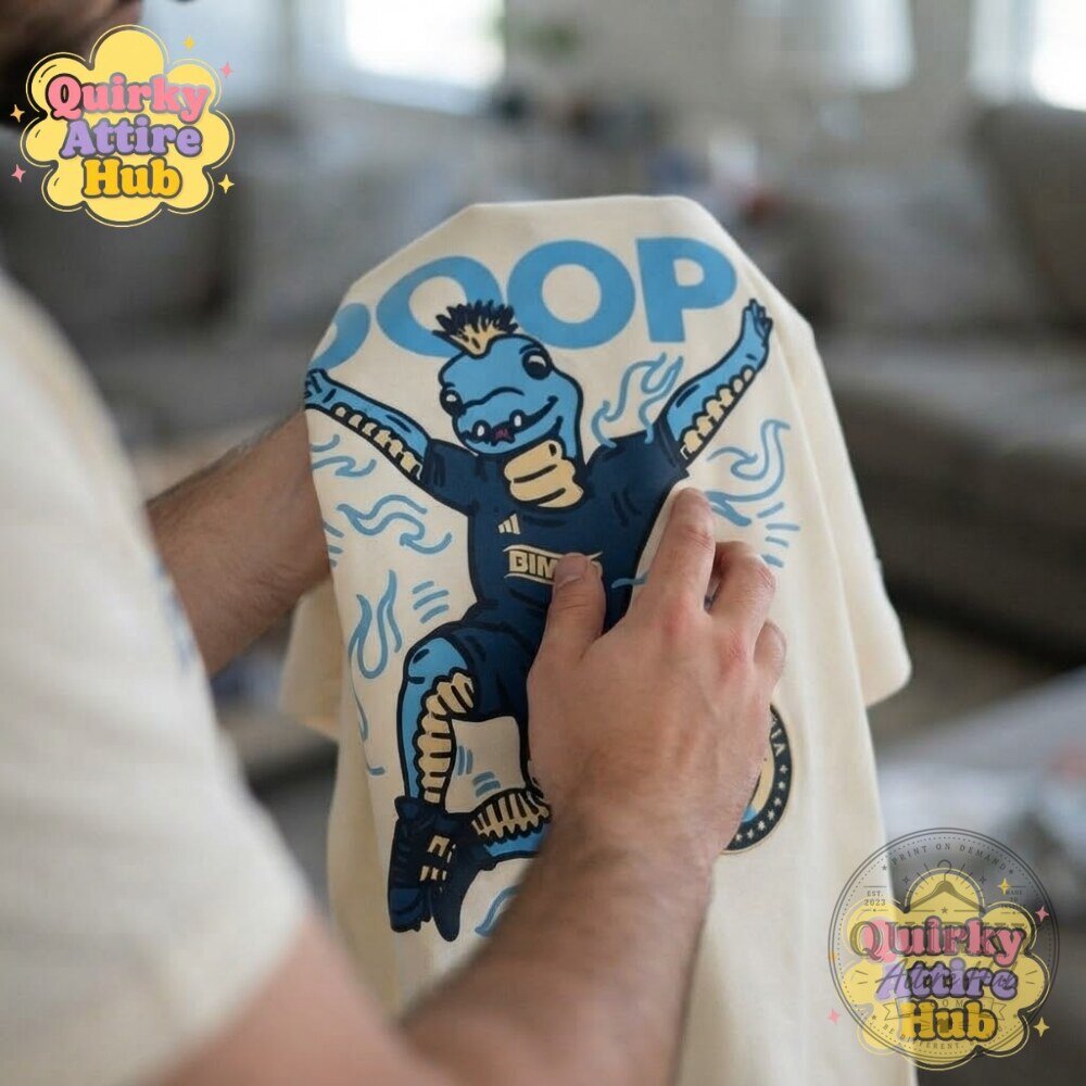 Philadelphia Union Phang Mascot Celebrating T-Shirt DOOP Graphic Tee 20 Philadelphia Union Phang Mascot Celebrating T-Shirt DOOP Graphic Tee